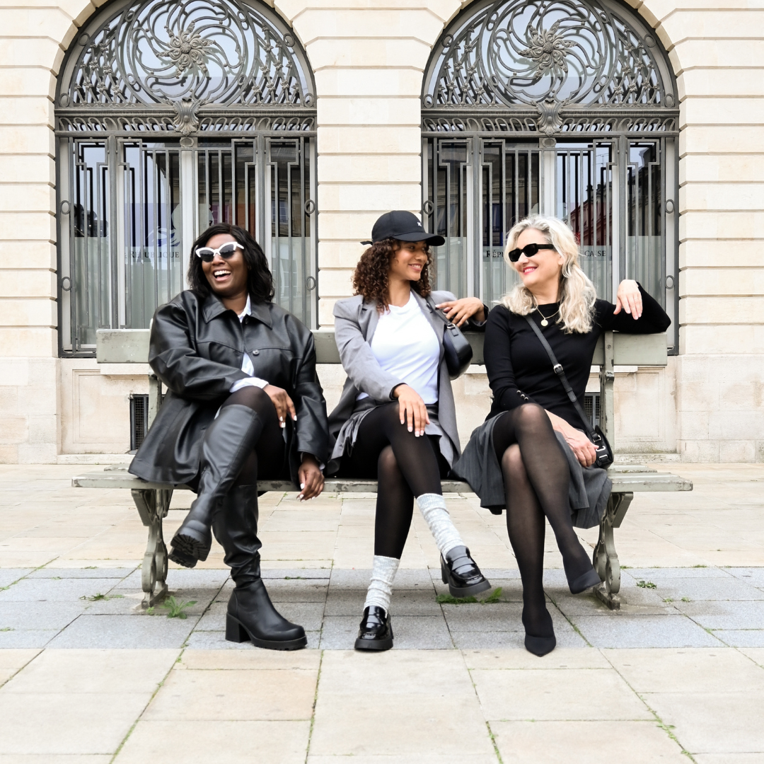 shorty noir et beige