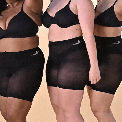 shorty noir et beige