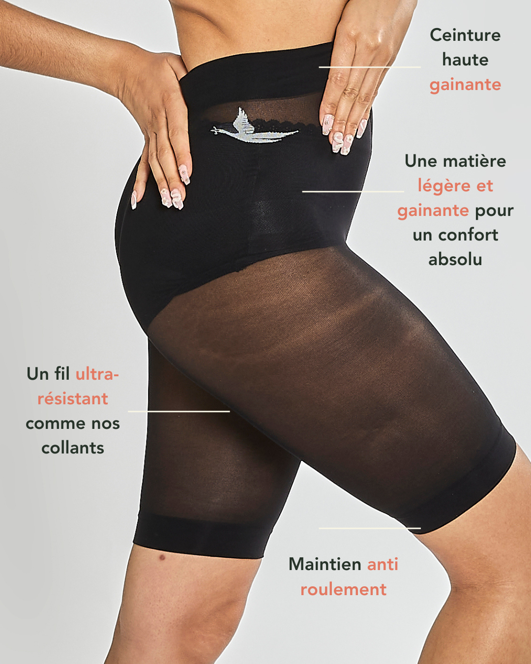 Shorty cycliste ultra-confortable