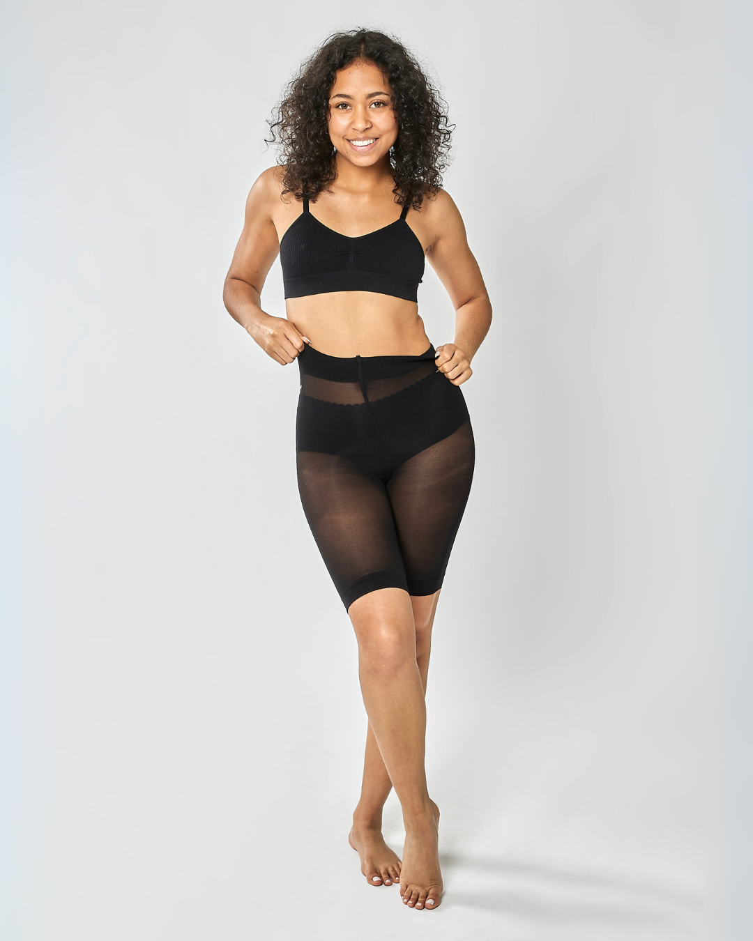 SHORTY MANIA Geschenkset: Beige und Schwarzer Shorty