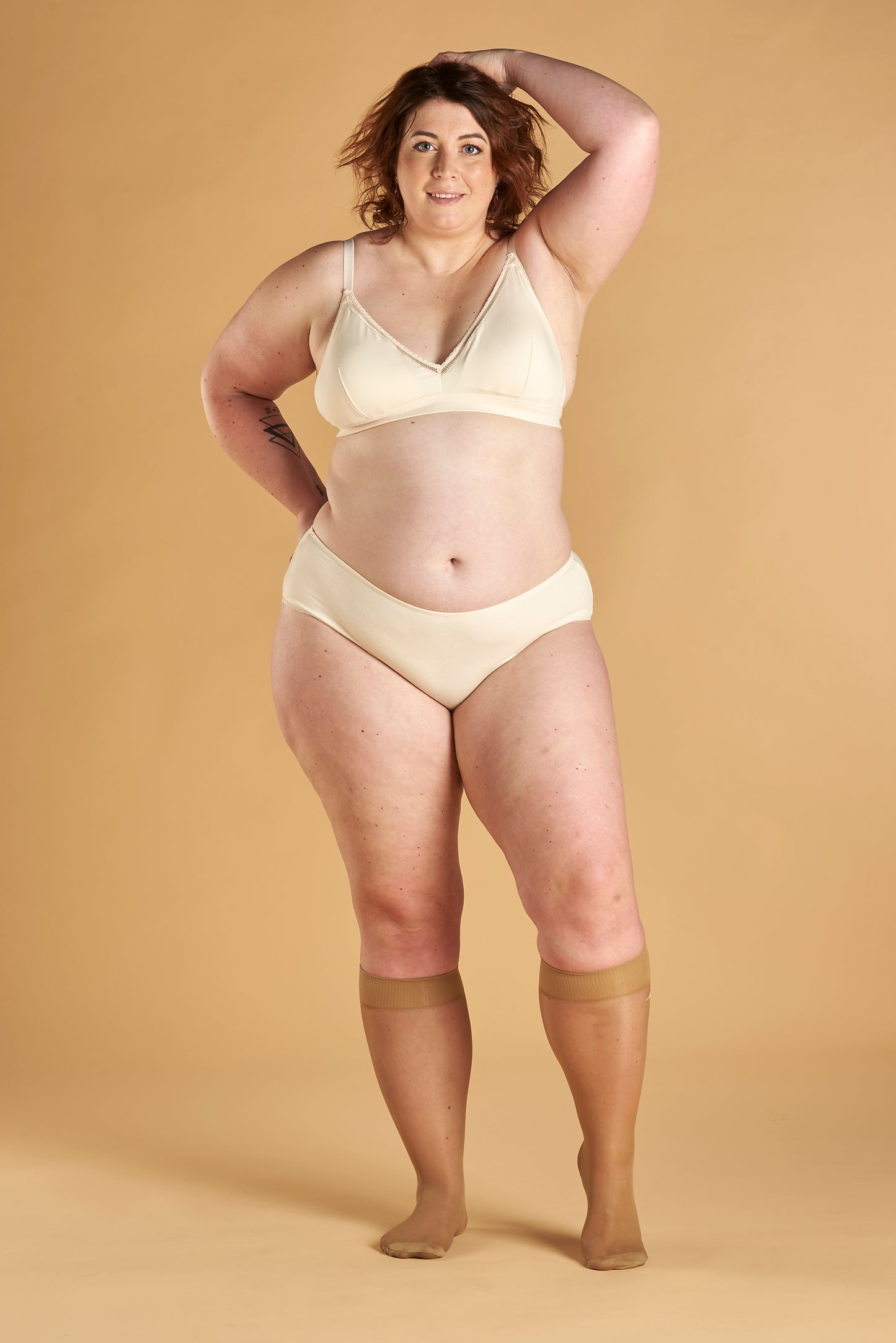 Beige,Mi-bas ultra-résistants