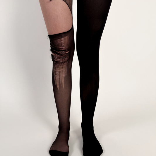 collant cygnes ultra-resistants 40D noir