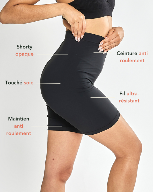 Shorty cycliste opaque
