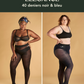 Coffret ÉLÉGANCE : duo 40 deniers noir et bleu