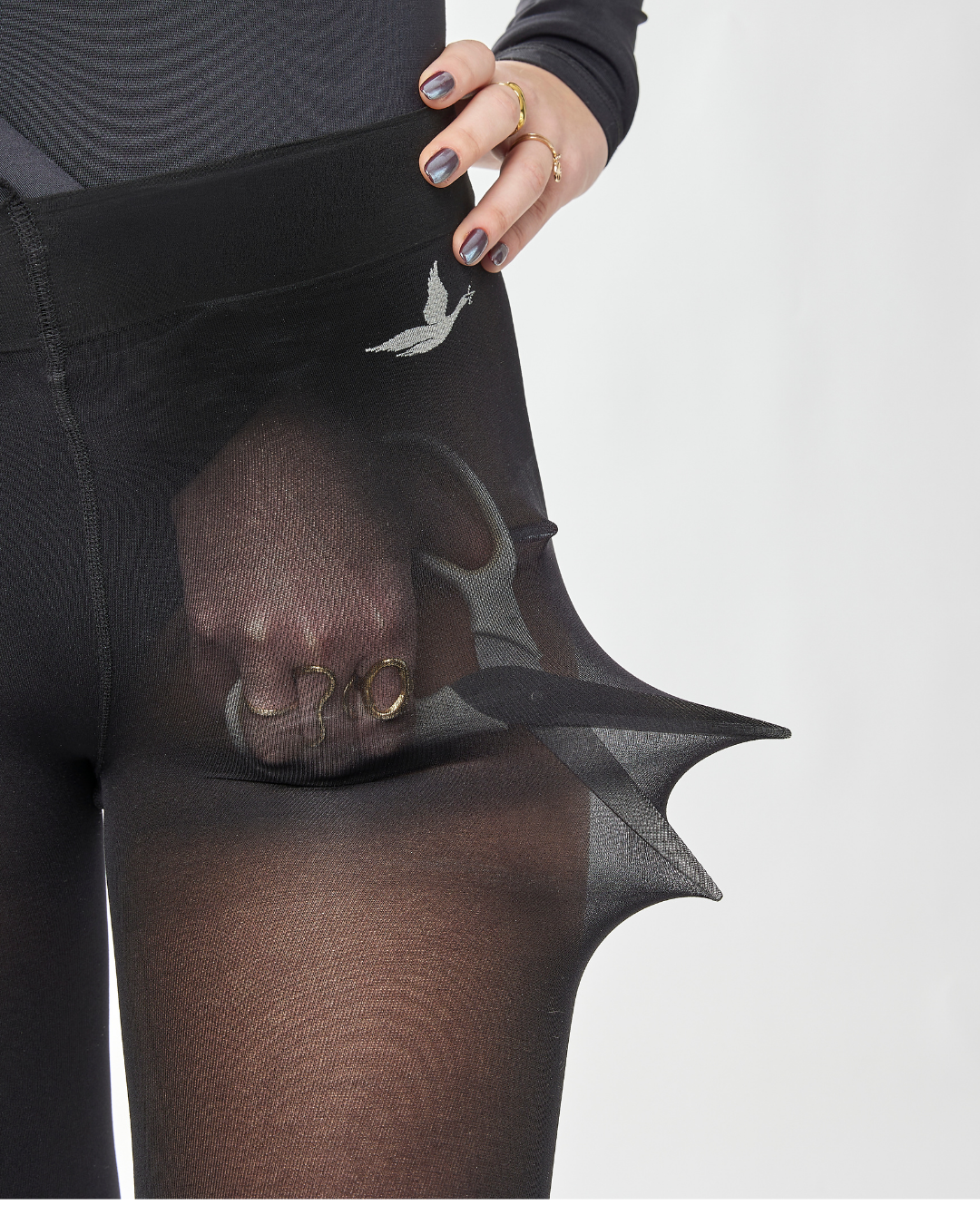 Collants Ultra-résistants 40 deniers – Cygnes - Main Image