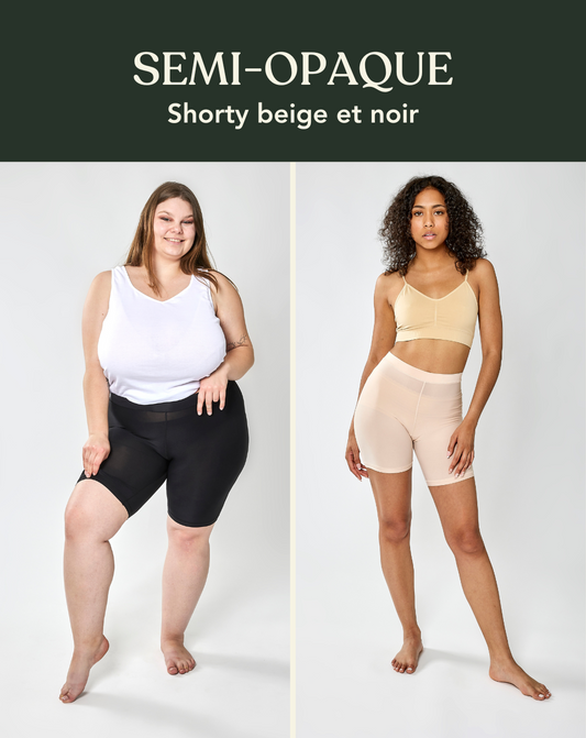 halbtransparente Box