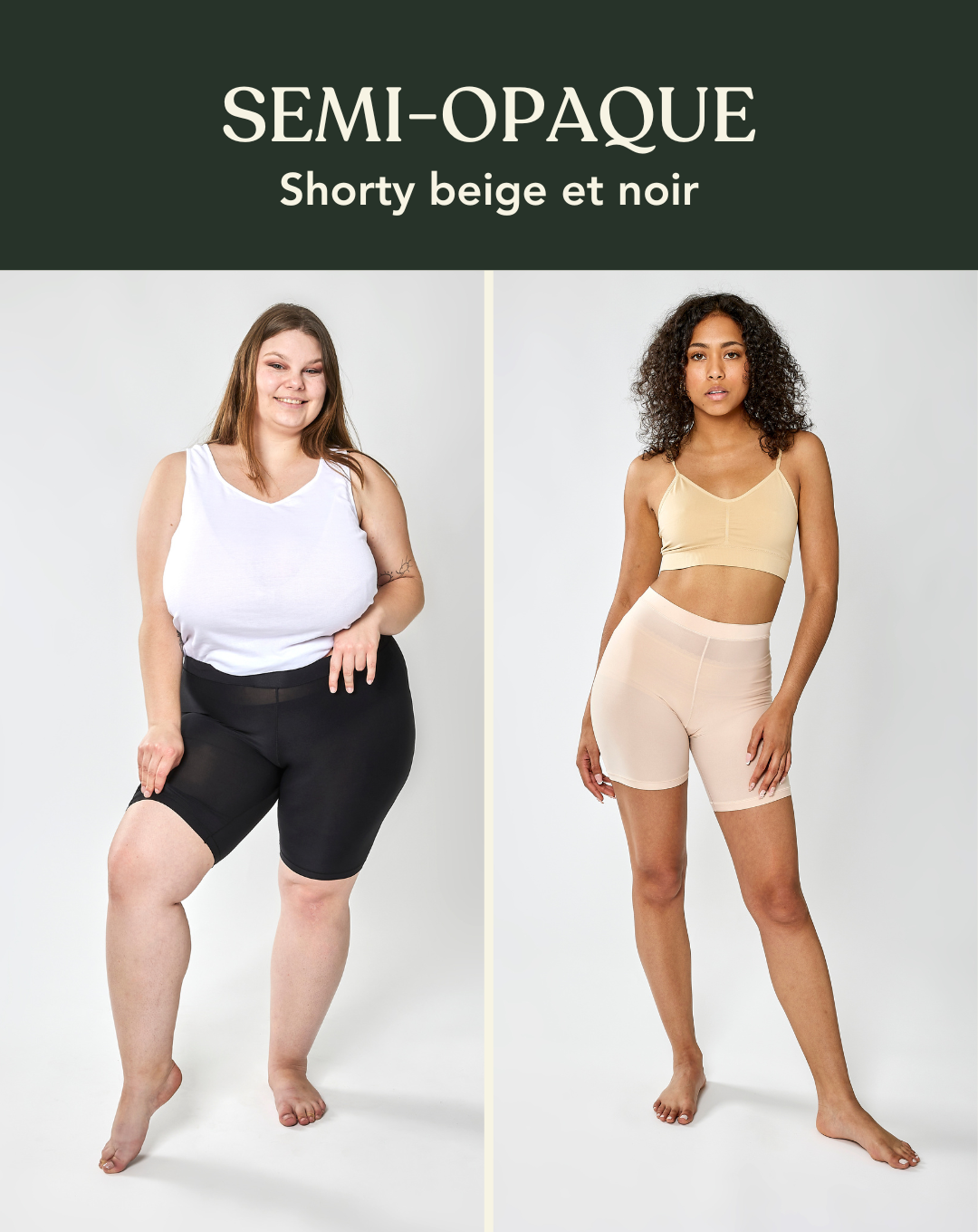 halbtransparente Box