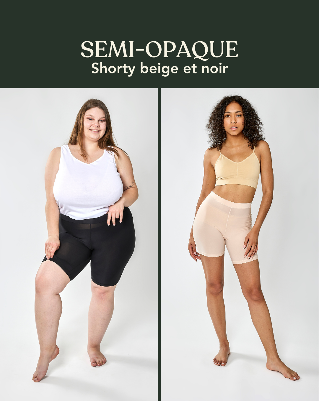 halbtransparente Box