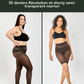 BACK TO BASICS Geschenkset: 30 Denier Revolution Shorty in Schwarz und halbtransparent