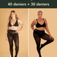 Collants Ultra-résistants Cygnes 40 deniers