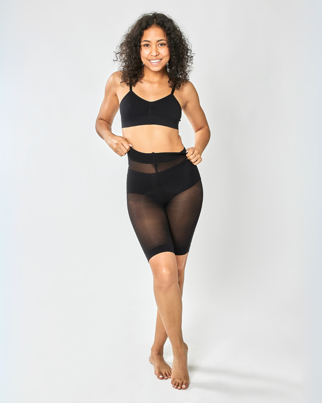 Shorts de Cyclisme pour Femmes Taille Haute Rembourrés Shorts de Cyclisme pour Femmes Taille Haute Rembourrés