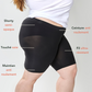 Shorty cycliste semi-opaque