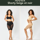 Coffret SHORTY MANIA : shorty beige et noir