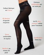Collants Ultra-résistants 40 deniers